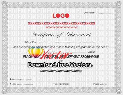 Creating a Certificate of Achievement in CorelDraw – Download CDR File