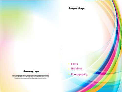 Colourful Brochure Cover Vector Design CDR file Created in CorelDraw