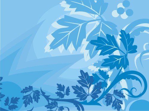 Floral Pattern Vector Leaves Created in CorelDraw CDR file free Download