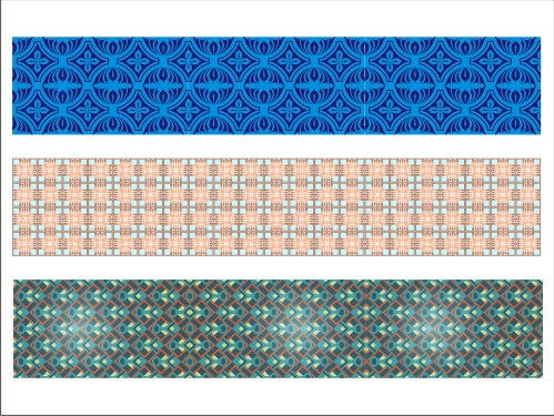 CorelDraw Vectors CDR File – Vector Fabric Styles – Download CorelDraw version of Vector textile pattern