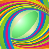 CorelDraw Vectors CDR File – Colourful Swirl Wave Vector Background