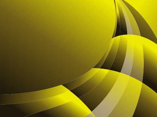 CorelDraw Vectors CDR File – Yellow Wave Vector Background