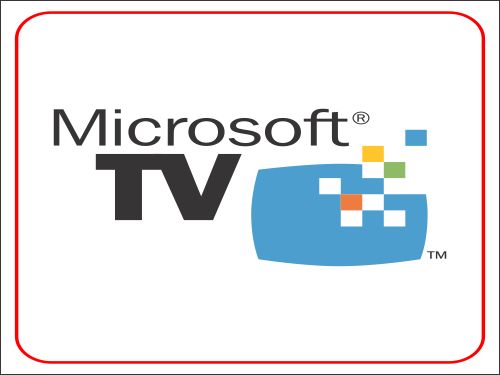 CorelDraw Vectors CDR File – Microsoft TV Vector Icon