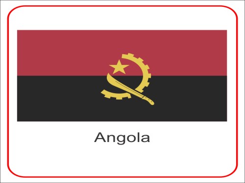 CorelDraw Vectors CDR File – Vector Flag of Angola Download