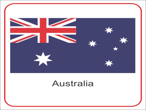 CorelDraw Vectors CDR File – Vector Flag of Australia Download