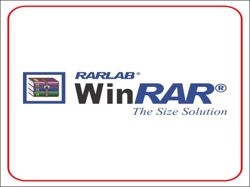 CorelDraw Vectors CDR File – WinRar Compression Vector Logo