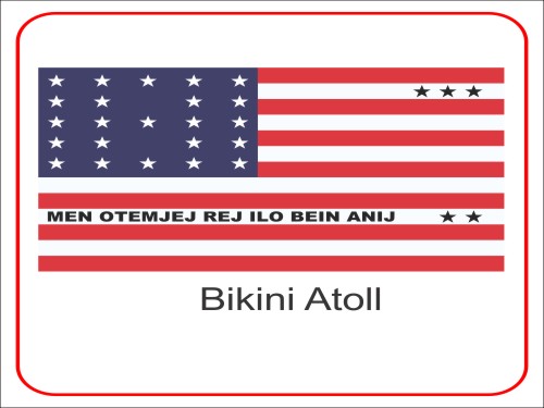 CorelDraw Vectors CDR File – Vector Flag of Bikini Atoll Download