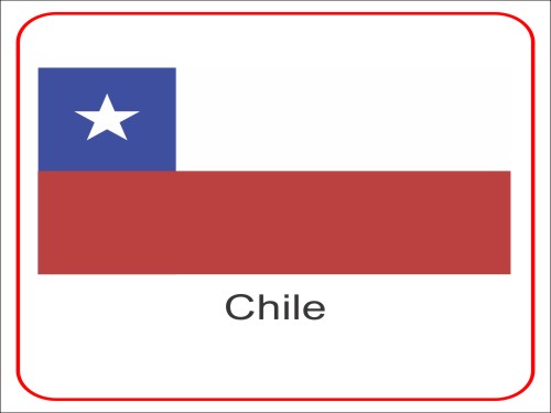 CorelDraw Vectors CDR File – Vector Flag of Chile Free Download