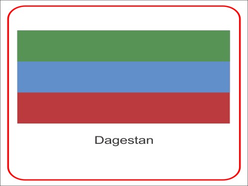 CorelDraw Vectors CDR File – Vector Flag of Dagestan Free Download