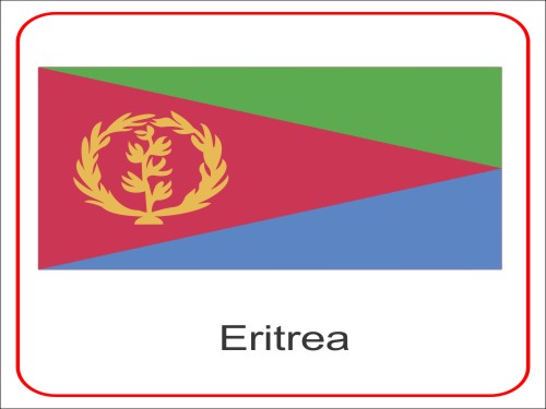 CorelDraw Vectors CDR File – Vector Flag of Eritrea Free Download