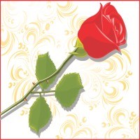 Vector Rose Flower Petals Download Free