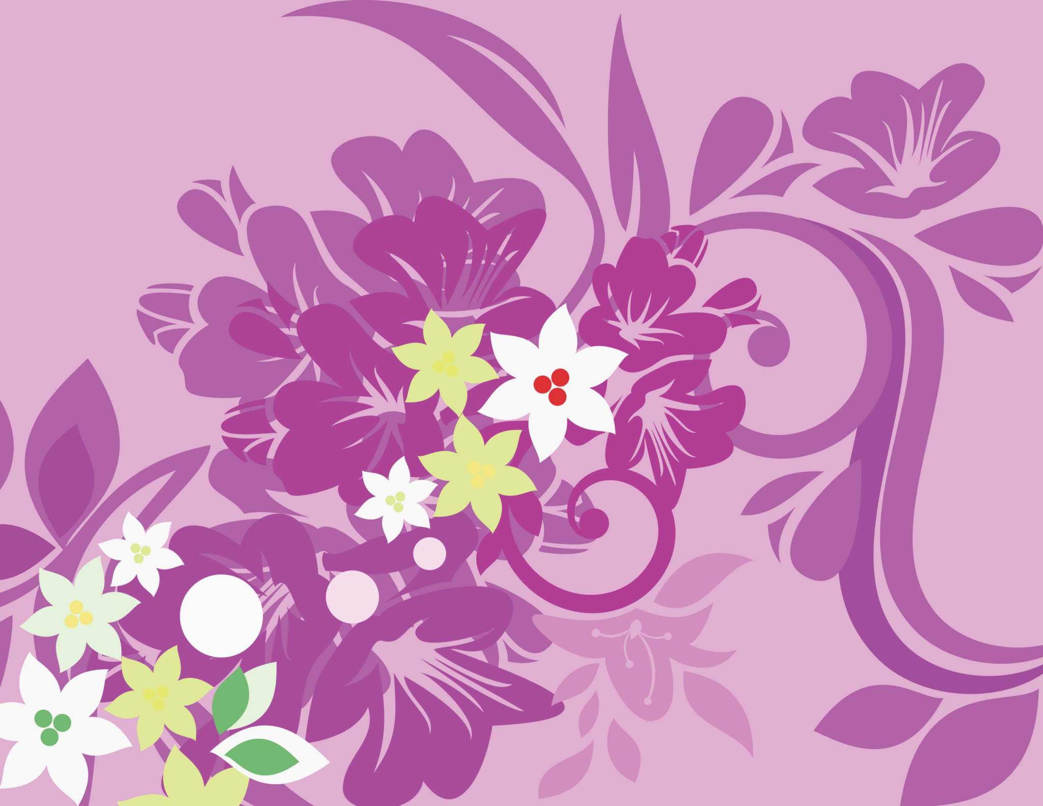 Floral Vector Design Background Pattern CDR File Free Download